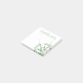Elegant Greenery Post-it® Notes (Schuin)