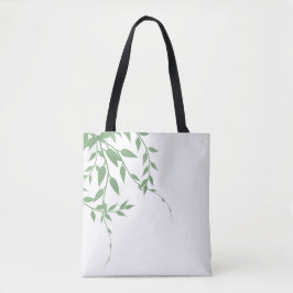 Elegant Greenery Tote Bag