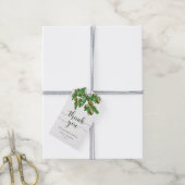 Elegant greenery vrijgezellenfeest gift labels cadeaulabel (Met Touw)
