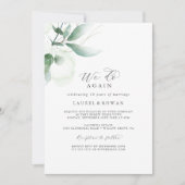 Elegant Greenery we doen het weer met Hernieuwing Kaart (Voorkant)