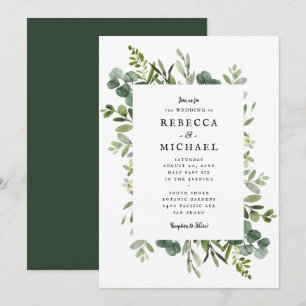 Elegant Greenery Wedding