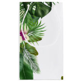 Elegant Greenery Wedding Favor Gift Bag Klein Cadeauzakje (Achterkant)