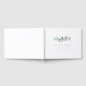 Elegant Greenery Wedding Guest Book Gastenboek (Volledig)