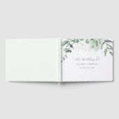 Elegant Greenery Wedding Guest Book Gastenboek (Volledig)