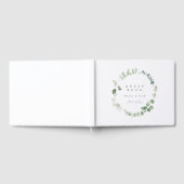 Elegant Greenery Wedding Guest Book Gastenboek (Volledig)