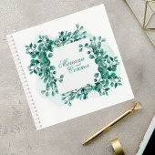 Elegant Greenery Wedding Guest Book Notitieboek