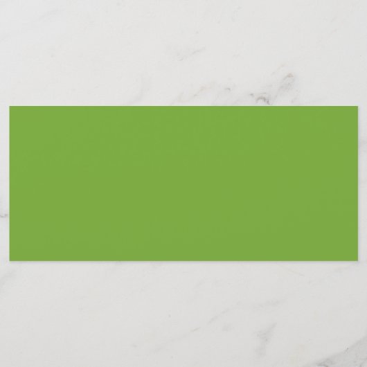 Elegant Greenery Wedding Menu Kaart - gepersonalis (Achterkant)