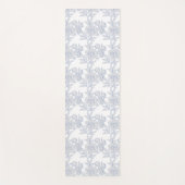 Elegant Grey and Blue Yoga Mat (Voorkant)