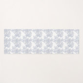 Elegant Grey and Blue Yoga Mat (Voorkant (horizontaal))