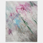 Elegant Grey Fleece deken (Voorkant)