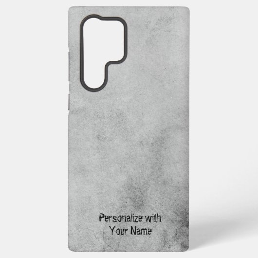"Elegant Grey Grunge Background Cell Phone Case" Samsung Galaxy Hoesje (Achterkant)