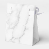 Elegant Grey Marble Pattern Vrijgezellenfeest Bedankdoosjes (Achterkant)