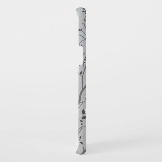 Elegant Grey Tree Blossom Art gepersonaliseerd Case-Mate Samsung Galaxy Hoesje (Achterkant/rechts)