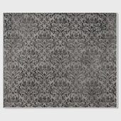 Elegant Grey Victoriaans Cadeaupapier (Vlak)