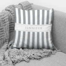 Elegant Grey & White Stripes Pattern Name