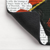 Elegant Greyhound en Red Umbrella 2 Muismat (Hoek)