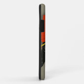 Elegant Greyhound en Red Umbrella Case-Mate iPhone Case (Achterkant/rechts)