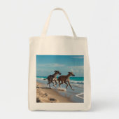 Elegant Greyhound Grocery Tas (Voorkant)