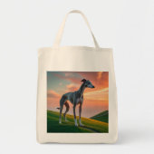 Elegant Greyhound Grocery Tas (Voorkant)