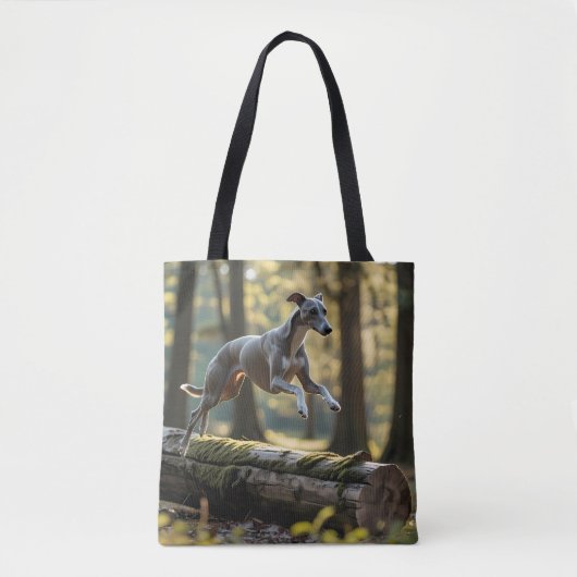 Elegant Greyhound schouder Tas (Voorkant)