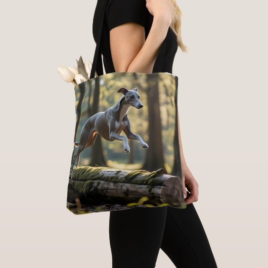 Elegant Greyhound schouder Tas (Dichtbij)