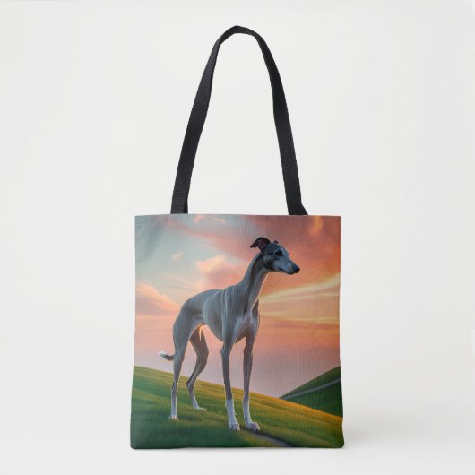Elegant Greyhound schouder Tas (Voorkant)