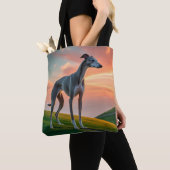 Elegant Greyhound schouder Tas (Dichtbij)