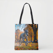 Elegant Greyhound schouder Tas (Voorkant)