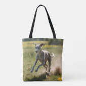 Elegant Greyhound schouder Tas (Achterkant)