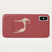 Elegant greyhound-telefoonkwestie Case-Mate iPhone case (Achterkant (horizontaal))