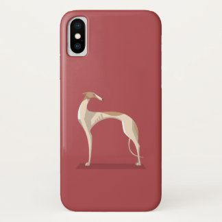 Elegant greyhound-telefoonkwestie Case-Mate iPhone case