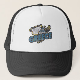  Elegant Griekenland Europa Travel Souvenir Trucker Pet