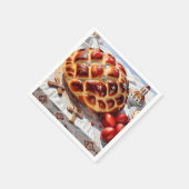 Elegant Grieks Pasen Servet (Hoek)