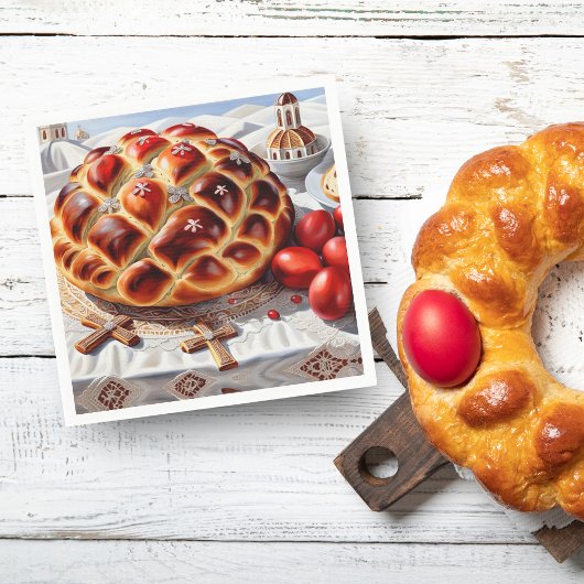 Elegant Grieks Pasen Servet