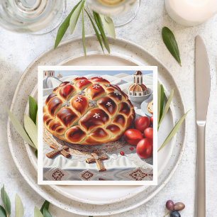 Elegant Grieks Pasen Servet