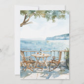 Elegant Grieks | repetitie diner Kaart (Achterkant)