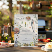 Elegant Grieks thema | Geïllustreerde mediterrane Menu