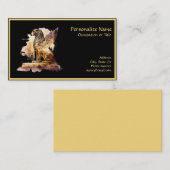 Elegant Griffin Zwart & Goud Visitekaartje (Voorkant / Achterkant)