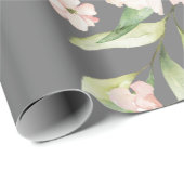 Elegant grijs eucalyptus groen bruiloft cadeaupapier (Rol Hoek)