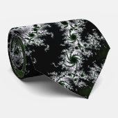 Elegant grijs fractaal stropdas (Opgerold)