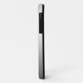 Elegant grijs glanzend metaal zoals iPhone 5 hoesj Case-Mate iPhone Case (Achterkant/links)
