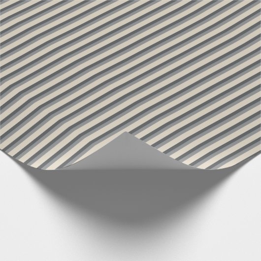 Elegant grijs inpakpapier - Sophisticated (Hoek)