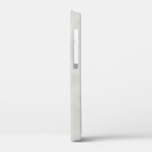 Elegant grijs perkament met naam Case-Mate iPhone case (Achterkant / Links)