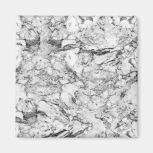 Elegant grijs wit modern  marmer magneet