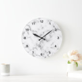 Elegant grijze marmer grote klok (Huis)