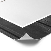 Elegant grijze roest. Poster voor weddenschappen (Hoek)