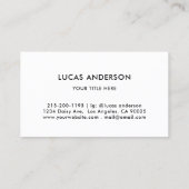 Elegant GRIY logo QR code golden gradiëntverdeler Visitekaartje (Achterkant)