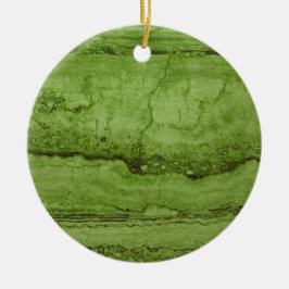 Elegant groen abstract Graniet stenen marmer Keramisch Ornament