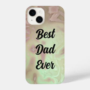 Elegant groen beste papa ooit iPhone 14 hoesje