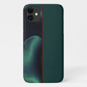 Elegant Groen Bloemen iPhone hoesje